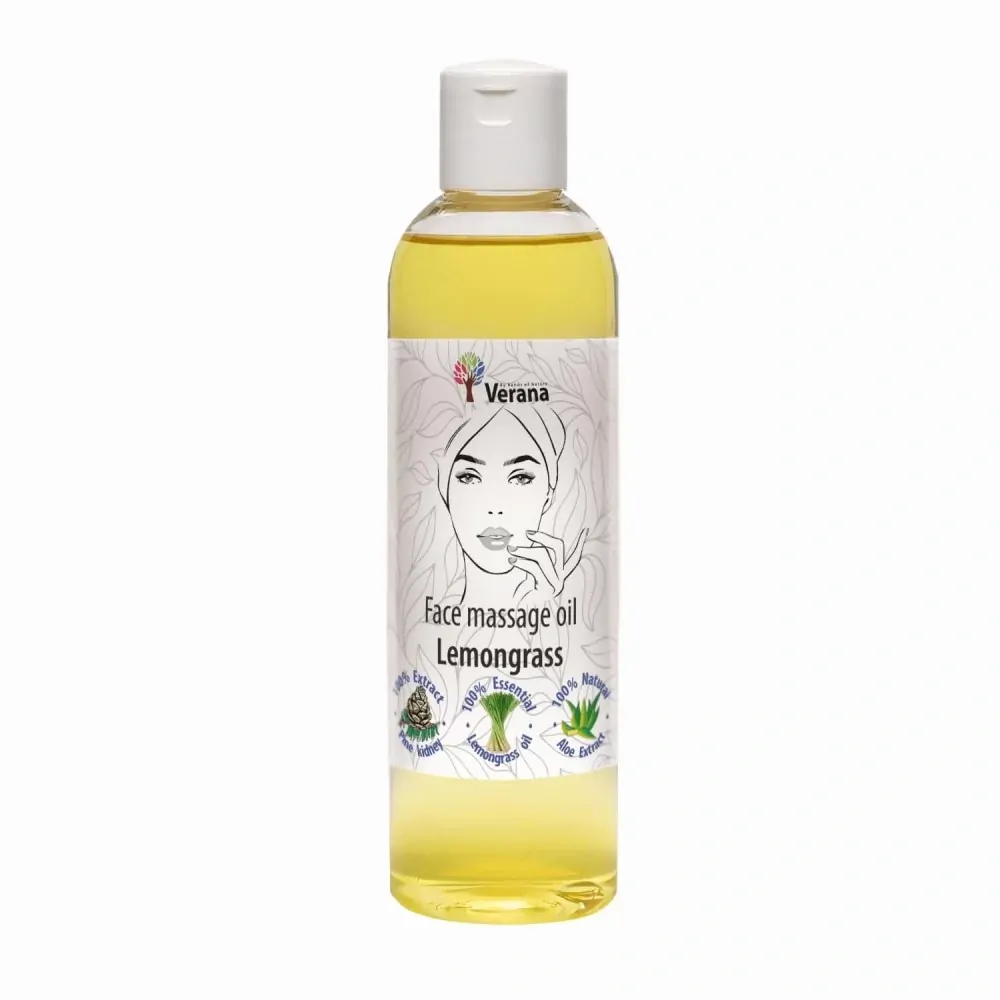 Masážní olej na obličej "CITRONOVÁ TRÁVA" 250ml