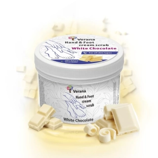 Krémový peeling na ruce a nohy "BÍLÁ ČOKOLÁDA" 