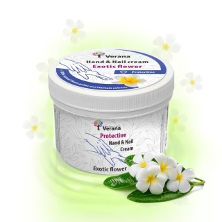 Ochranný krém na ruce a nehty "EXOTICKÁ KVĚTINA" 
